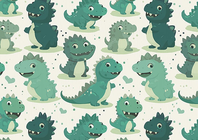 Roarsome, Green - Motorised Roman Blind - Image 7